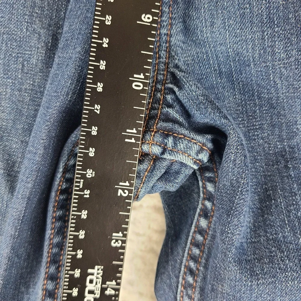 Banana Republic Jeans Mens 38x32‎ Blue Vintage Straight Dark Wash Denim